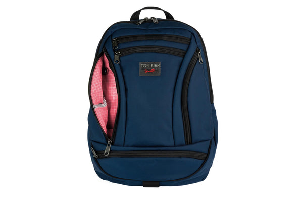 The Synapse 19 in Deep Blue (dark blue) 525 Ballistic with Sakura (pale pink with white grid) 200 Halcyon interior.